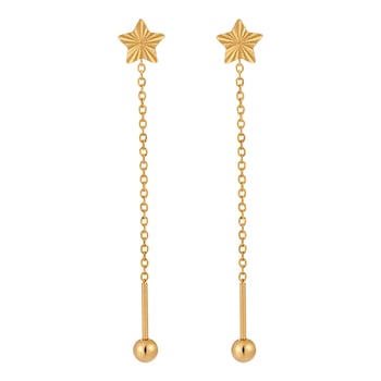 Nikový dizajn v kórejskom štýle, minimalistické laserom rezané náušnice s päťcípou hviezdou, moderné a jedinečné náušnice z titánovej ocele