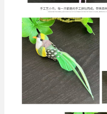 Zdroj továreň simulované vtáčie perie dekoratívne vtáky remeslá farebná pena falošné vtáky cezhraničné simulované vtáčie ozdoby