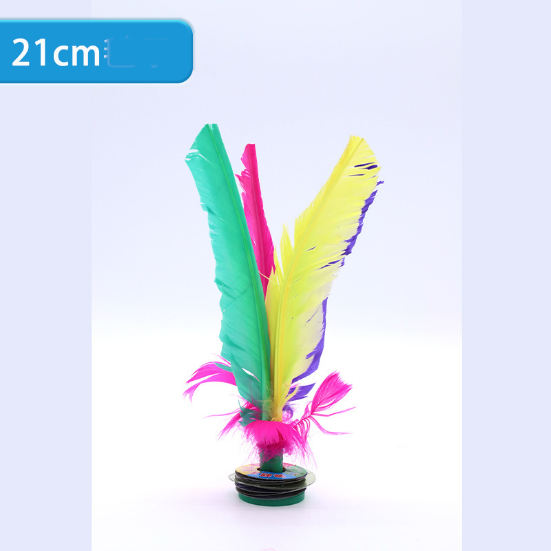 Farebné volániky s veľkými kvetinovými vzormi, vyrobené z kuracích pierok, husacích pierok a základu z hovädzích šliach, pre žiakov základných a stredných škôl, vhodné na súťaže.