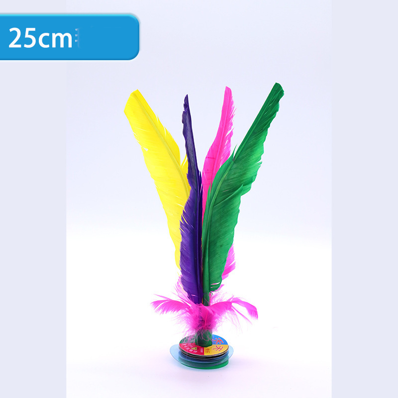 Farebné volániky s veľkými kvetinovými vzormi, vyrobené z kuracích pierok, husacích pierok a základu z hovädzích šliach, pre žiakov základných a stredných škôl, vhodné na súťaže.