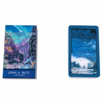 Карти таро с пейзаж на ума в стил маслена живопис, карти Райдър-Уейт