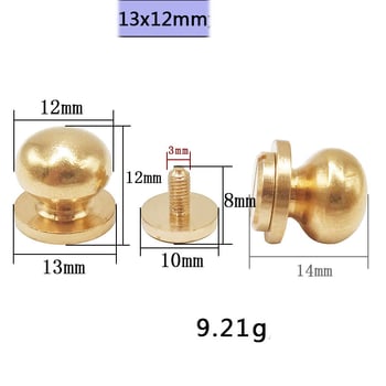 Táska kiegészítők, fém szegecsek, 10 pár háromszög alakú forgó húzógyűrű és egyéb hardver cikkek raktáron táskákhoz és bőrárukhoz
