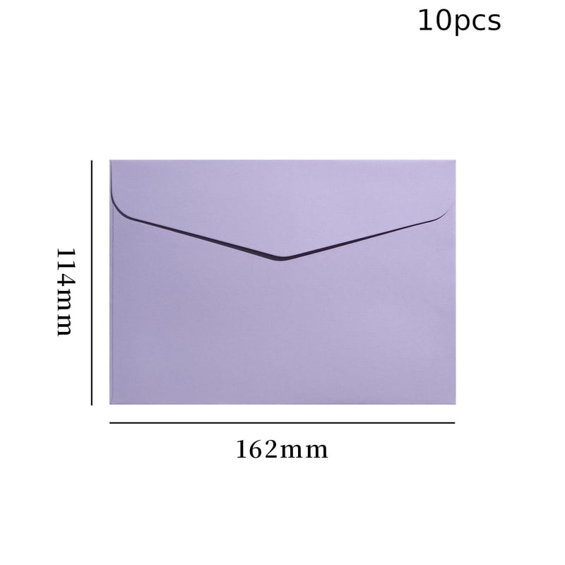 Legnépszerűbb színes borítékok, sima, üres, nyugati stílusú tagsági kártyák, meghívók, határokon átnyúló borítékok, spot nagykereskedelem