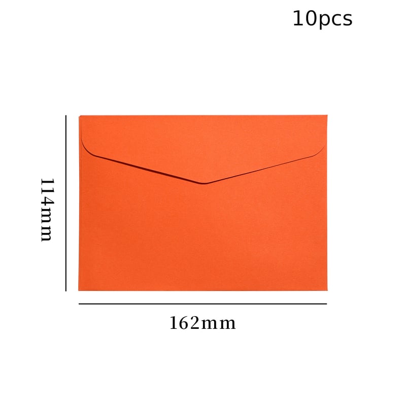 Legnépszerűbb színes borítékok, sima, üres, nyugati stílusú tagsági kártyák, meghívók, határokon átnyúló borítékok, spot nagykereskedelem