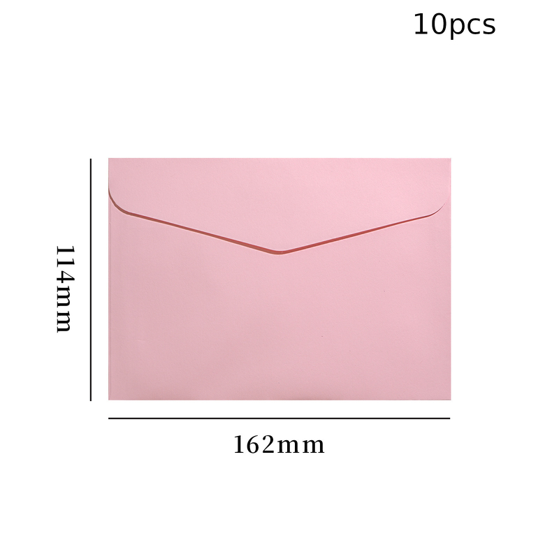 Legnépszerűbb színes borítékok, sima, üres, nyugati stílusú tagsági kártyák, meghívók, határokon átnyúló borítékok, spot nagykereskedelem