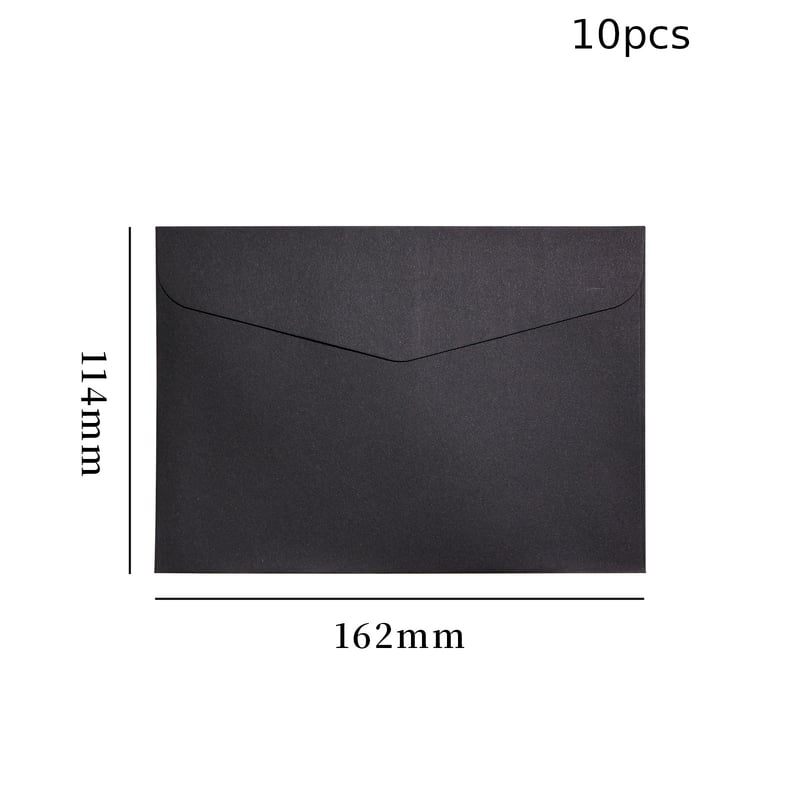 Legnépszerűbb színes borítékok, sima, üres, nyugati stílusú tagsági kártyák, meghívók, határokon átnyúló borítékok, spot nagykereskedelem