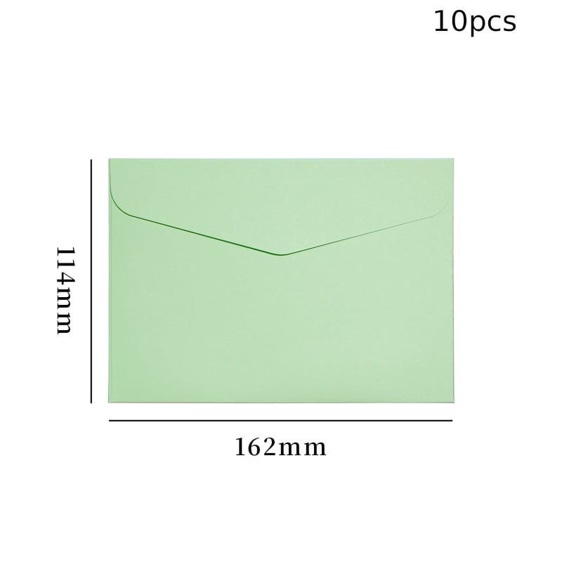 Legnépszerűbb színes borítékok, sima, üres, nyugati stílusú tagsági kártyák, meghívók, határokon átnyúló borítékok, spot nagykereskedelem