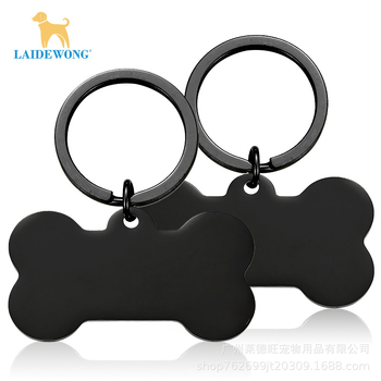 Rozsdamentes acélból készült azonosító biléták macskáknak és kutyáknak, lézergravírozással és logóval, hogy megakadályozzák az elvesztését.