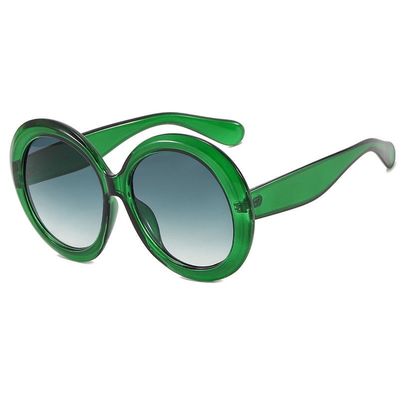 Kerek, nagyméretű napszemüveg európai és amerikai stílusban, új divatos napszemüvegek 2022-re világszerte, utcai stílus