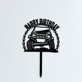 Határokon átnyúló Instagram stílusú férfi és fiú motoros és autós születésnapi torta dekorációs bővítmény versenyparti desszert terítő