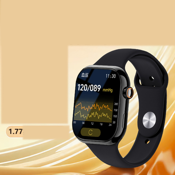 Nagy pontosságú, fájdalommentes eszköz vércukorszint, vérnyomás, húgysavszint, pulzusszám és alvás mérésére idősek számára; okosóra időseknek