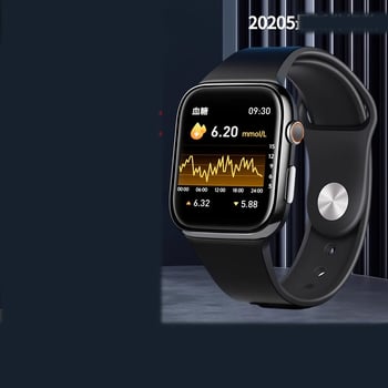 Nagy pontosságú, fájdalommentes eszköz vércukorszint, vérnyomás, húgysavszint, pulzusszám és alvás mérésére idősek számára; okosóra időseknek