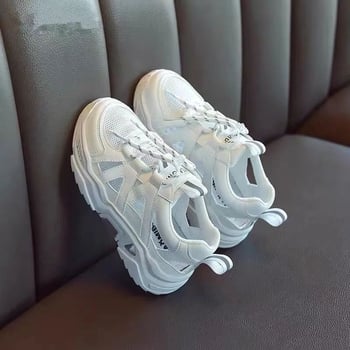 Sportszandál lányoknak, 2025 nyár, új modell, gyermekcipők homorú talppal, hétköznapi és divatos cipők fiúknak, népszerű modell közepes és nagy gyerekeknek.