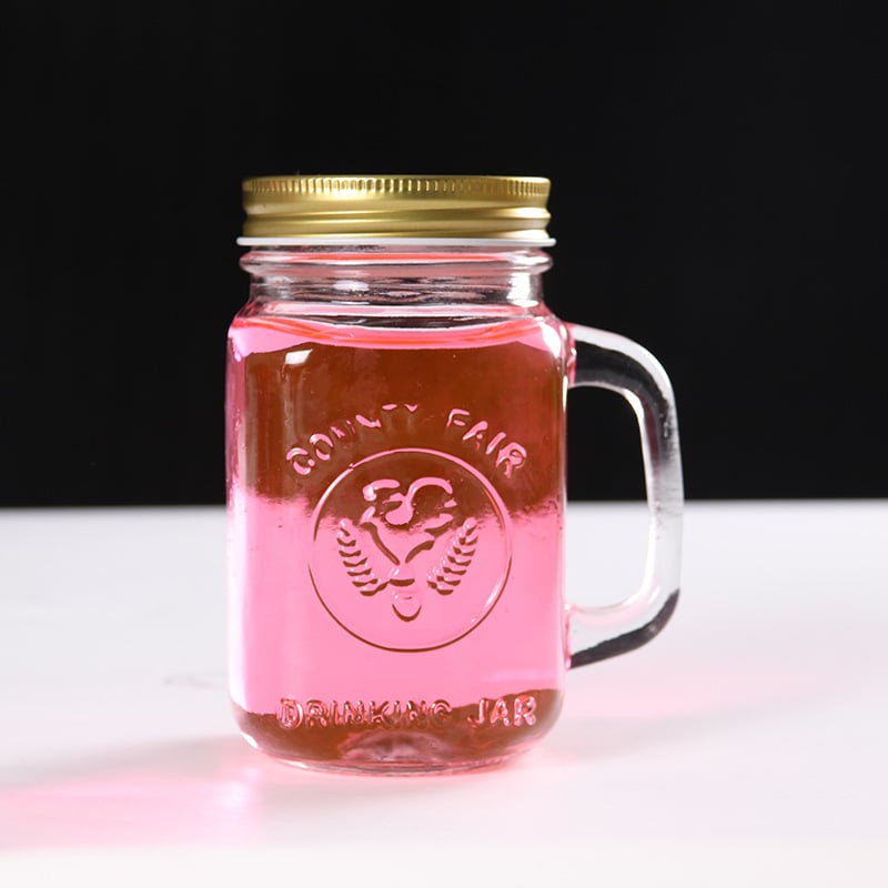 Zaváracie poháre s viečkami, priehľadné slamky, sklenené poháre na vodu, poháre na kohúta, poháre na džús a zaváracie poháre s potlačou sieťotlačou.