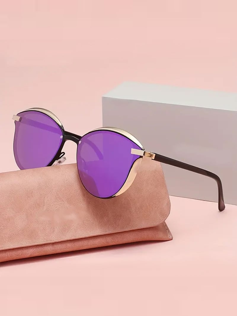 Νέα μοντέρνα και ευέλικτα χρωματιστά γυαλιά ηλίου για γυναίκες σε διασυνοριακό ευρωπαϊκό και αμερικανικό στυλ