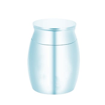 Миниатюрни гравирани урни от алуминиева сплав, популярни в Европа и Америка, мини урни за домашни любимци, кутии за коса