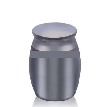 Миниатюрни гравирани урни от алуминиева сплав, популярни в Европа и Америка, мини урни за домашни любимци, кутии за коса