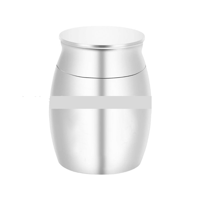 Миниатюрни гравирани урни от алуминиева сплав, популярни в Европа и Америка, мини урни за домашни любимци, кутии за коса