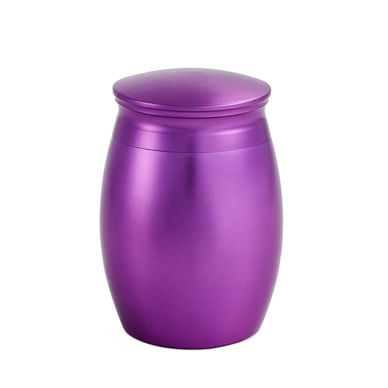 Миниатюрни гравирани урни от алуминиева сплав, популярни в Европа и Америка, мини урни за домашни любимци, кутии за коса