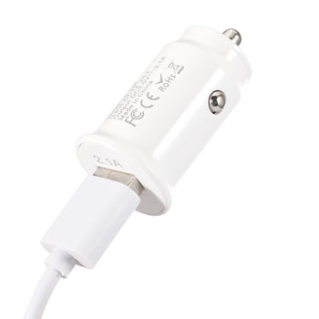 Εργοστάσιο χονδρικής μίνι φορτιστή αυτοκινήτου 5V 2.4A έξυπνος φορτιστής κινητού τηλεφώνου μονής θύρας φορτιστής αυτοκινήτου USB