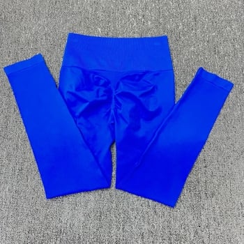 Pantaloni de yoga transfrontalieri fără cusături, cu fese în formă de piersică, fără cusături incomode, pantaloni de fitness cu talie înaltă, pantaloni sport strâmți cu elasticitate ridicată pentru femei, potriviți pentru activități în aer liber.