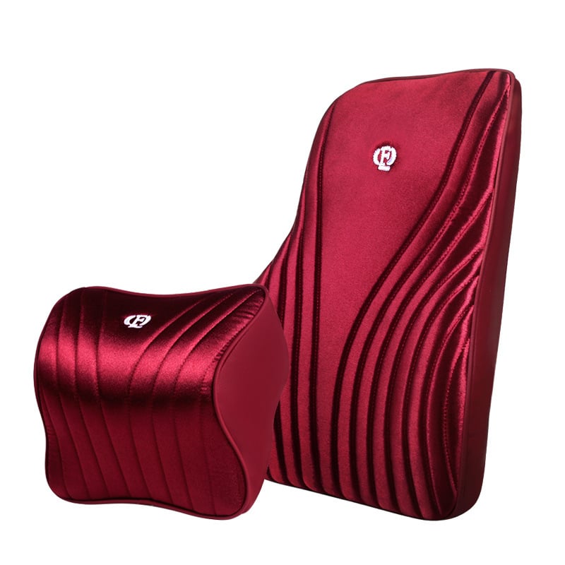 Възглавница за кола с мемори пяна за глава, възглавница за врата, лумбална опора за кола, комплект лумбални възглавници за кола, аксесоари за кола