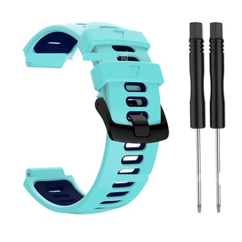 Garmin Forerunner 735XT 235Lite 230 220 szilikon óraszíjjal kompatibilis, csatlakozócsavarral