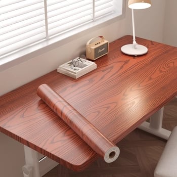 Стикери за тапети с дървесни шарки, стикери за реновиране на мебели, стикери за гардероби и врати, самозалепващи тапети за десктоп, екстра дебели тапети.