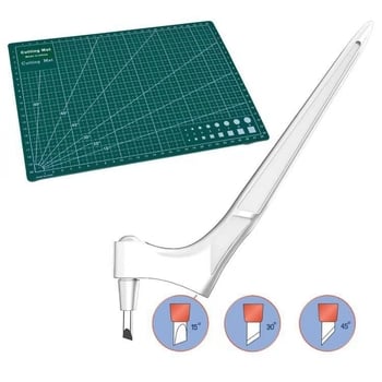 Εργαλεία κοπής χειροτεχνίας: μαχαίρι χαρτιού, μαχαίρι χειρός για σκάλισμα, περιστρεφόμενο μαχαίρι 360 μοιρών