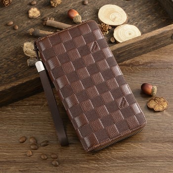 Nová pánska peňaženka/kabelka s klipom, multifunkčné psaníčko/taška, moderný mládežnícky štýl