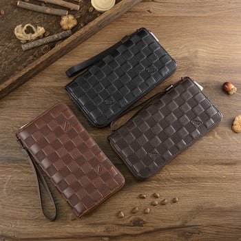 Nová pánska peňaženka/kabelka s klipom, multifunkčné psaníčko/taška, moderný mládežnícky štýl