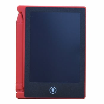 4,4 hüvelykes semleges angol LCD kézírástábla, mini gyerek írótábla rajzoláshoz, firkáláshoz, üzenetek írásához