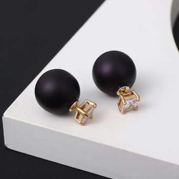 Трансгранични горещо продавани японски и корейски перлени и диамантени обеци, семпли ретро обеци, капки за уши, обеци халки, дамски бижута на едро