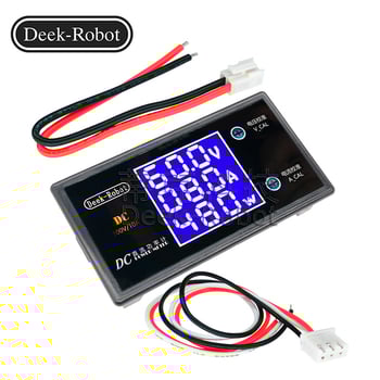 DC50-100V 10A 250W тестер за измерване на мощност, високопрецизен DC измервател на напрежение и ток