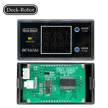 DC50-100V 10A 250W тестер за измерване на мощност, високопрецизен DC измервател на напрежение и ток