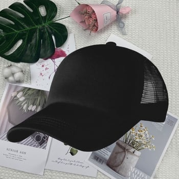 Шапка от гъба за шофьор на камион, бродерия на лого по поръчка, рекламна шапка, печатно изображение, мъжка и дамска спортна и развлекателна шапка за открито