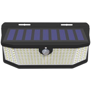 Ηλιακό επιτοίχιο φωτιστικό για πύλες, μπαλκόνια, διαδρόμους, αυλές, αδιάβροχο εξωτερικό ηλιακό πάνελ με αισθητήρα LED