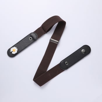 Еластичен мъжки колан за дънки, универсален, невидим, безшевен, без пробиване, декоративен