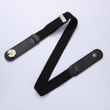 Еластичен мъжки колан за дънки, универсален, невидим, безшевен, без пробиване, декоративен