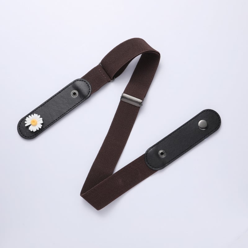 Еластичен мъжки колан за дънки, универсален, невидим, безшевен, без пробиване, декоративен