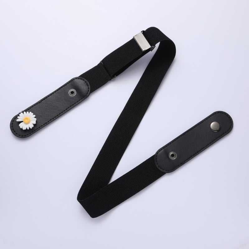 Еластичен мъжки колан за дънки, универсален, невидим, безшевен, без пробиване, декоративен