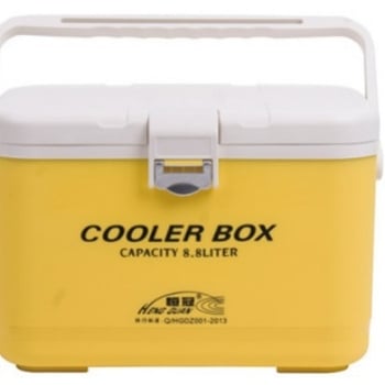 Constant Crown 9-12 л кутия за морски риболов с отделение за живи риби, кутия за живи примами и скариди, изолирана за запазване на свежест, ледена риболовна кутия