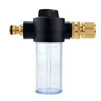 Σύνδεσμος μπουκαλιού αφρού πλυσίματος αυτοκινήτων, αξεσουάρ πιστολιού νερού υψηλής πίεσης, γεννήτρια αφρού, ψεκαστήρας αφρού ταχείας δράσης, εφαρμογέας λιπάσματος