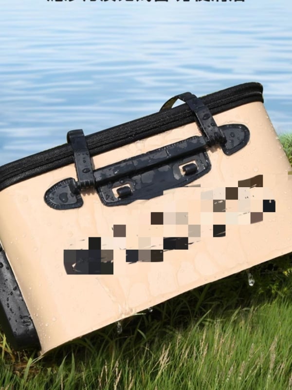 ЕВА сгъваема кофа за живи риби, риболовна кофа и кутия за риби