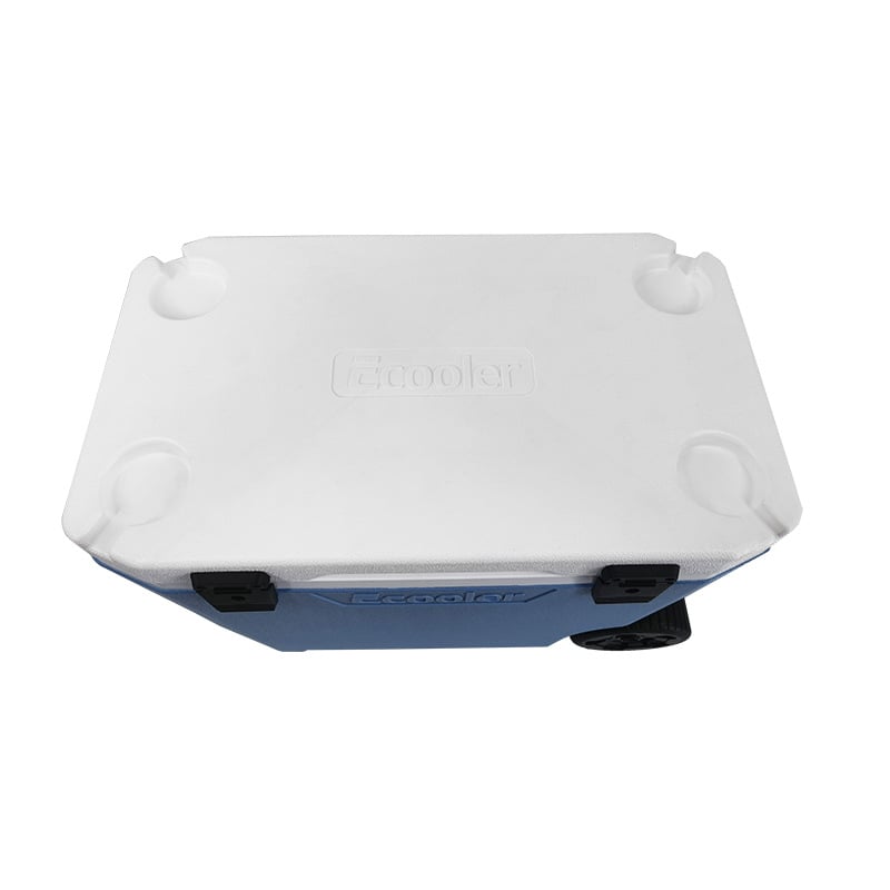 45-литрова термоизолирана кутия с колела за морски риболов