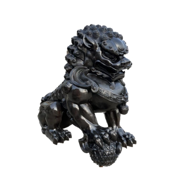 Λέων από ορείχαλκο, Κιλίν και Πιξιου – Μεγάλο χυτό γλυπτό πόρτας παλατιού