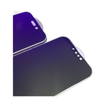 Стъклен протектор за дисплея за iPhone 14 Pro Max – 360° анти‑пийп, прахозащитен