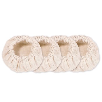 Нордически стил памучно покривало против прах за стъклени бутилки и ферментационни буркани – повторно използваем текстилен капак