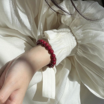 Гривна от Хетянски нефрит и мъниста от пурпурно-златен пясък, мъниста с форма на тиква от киновар и модел със захарен дизайн, етно стил, подарък за жена