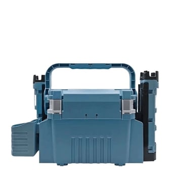 Кутия за риболов за открито с голям капацитет, подсилени стени, държач за въдици и многофункционално съхранение